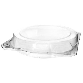 Boîte à charnière Pour Pâtisserie PET Ø23x5cm (23 Utés)