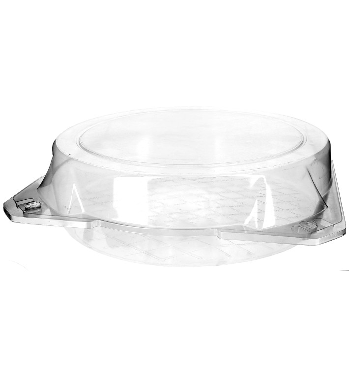 Boîte à charnière Pour Pâtisserie PET Ø27x8cm (25 Utés) Boîte à charnière Pour Pâtisserie PET Ø27x8cm (25 Utés)