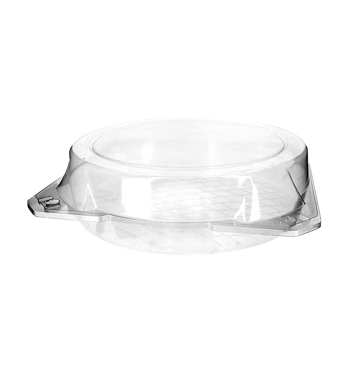 Boîte à charnière Pour Pâtisserie PET Ø27x8cm (100 Utés)