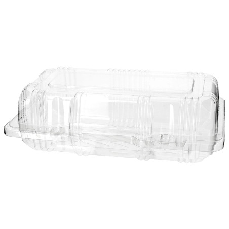 Boîte à charnière Pour Pâtisserie PET 18x9,5x6cm (20 Utés)