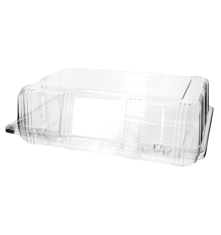 Boîte à charnière Pour Pâtisserie PET 25x17x8cm (220 Utés) Boîte à charnière Pour Pâtisserie PET 25x17x8cm (220 Utés)