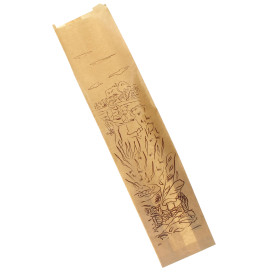 Sac Papier Kraft "Siega" 12+6x50cm (250 Utés)
