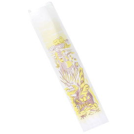 Sac Papier Blanc "Siega" 12+9x58cm (250 Unités)