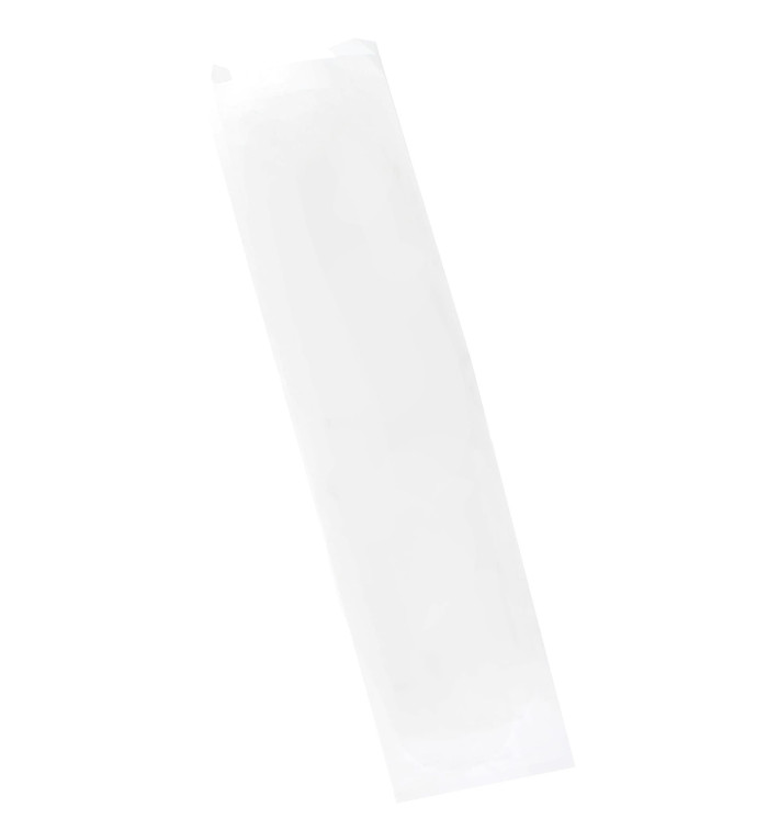 Sac Papier Blanc 9+5x32cm (1000 Unités) Sac Papier Blanc 9+5x32cm (1000 Unités)