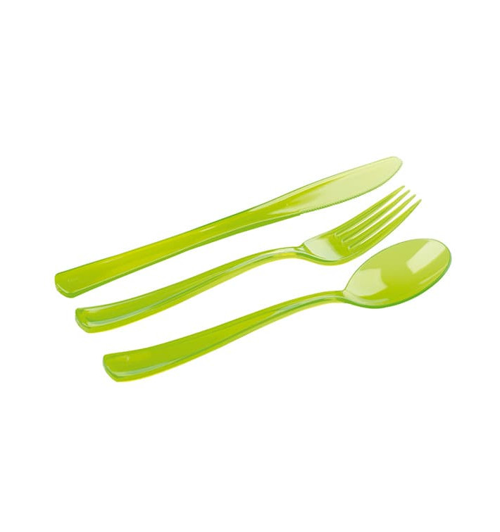 Couverts Fourchette, Couteau, Cuillère Vert (20 Utés) Couverts Fourchette, Couteau, Cuillère Vert (20 Utés)