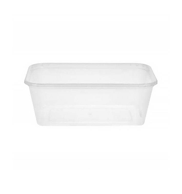 Barquette Plastique Transparent 750ml (500 Utés) Barquette Plastique Transparent 750ml (500 Utés)