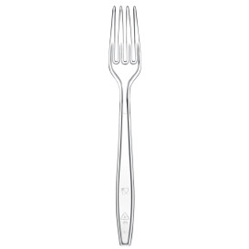 Fourchette Plastique Premium PS Transparent 190mm (1000 Utés)