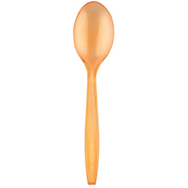 Cuillère Plastique PS Premium Orange 190mm (50 Utés)