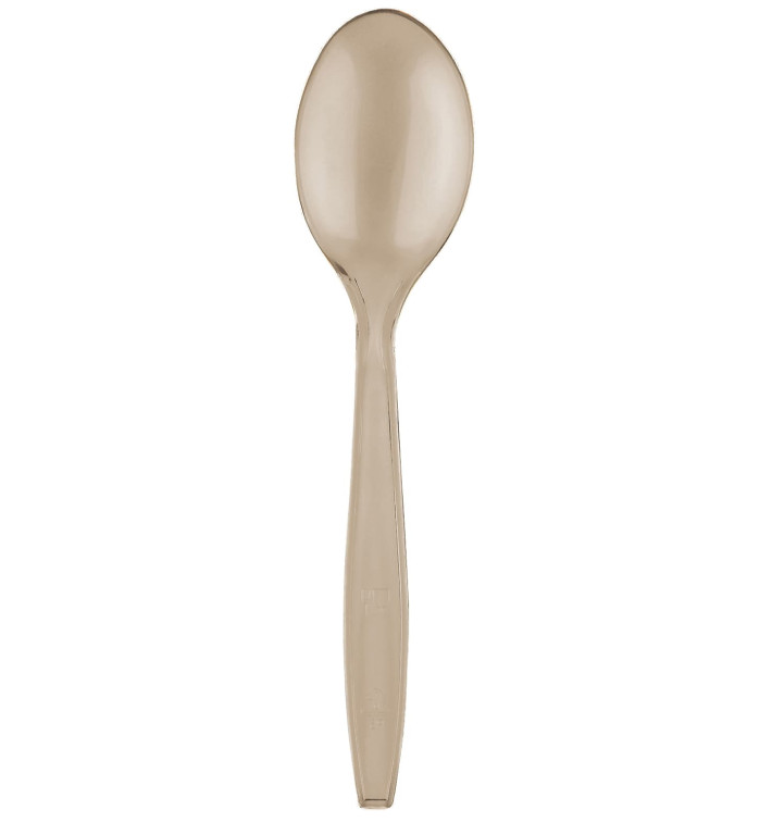 Cuillère Plastique PS Premium Beige 190mm (50 Utés) Cuillère Plastique PS Premium Beige 190mm (50 Utés)