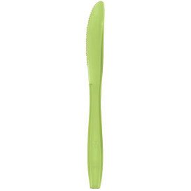 Couteau Plastique PS Premium Vert Citron 190mm (1000 Utés)