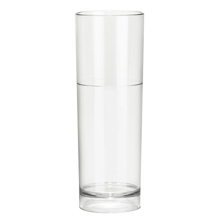Verre Réutilisable SAN Tumbler Transp.200ml (6 Utés)