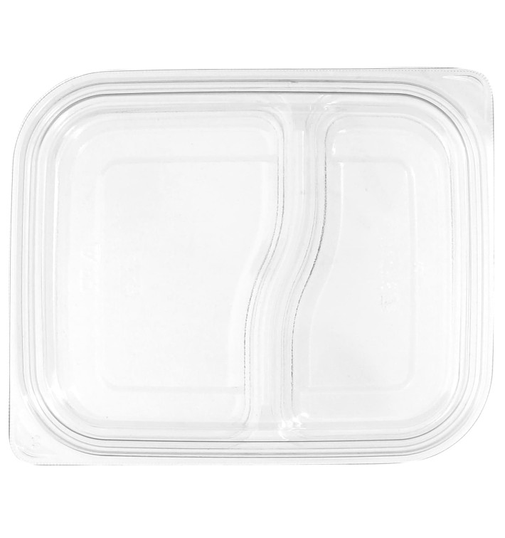 Couvercle Plat pour Récipient PET 18x15cm (450 Utés) Couvercle Plat pour Récipient PET 18x15cm (450 Utés)