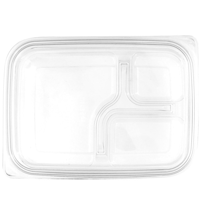 Couvercle Plat pour Récipient PET 22x16cm (75 Utés) Couvercle Plat pour Récipient PET 22x16cm (75 Utés)