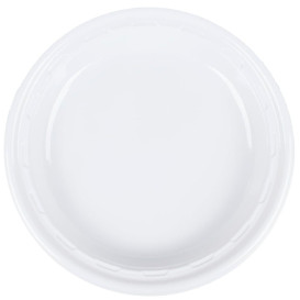 Assiette en Plastique PS "Famous Impact" Blanc Ø280mm (125 unités)