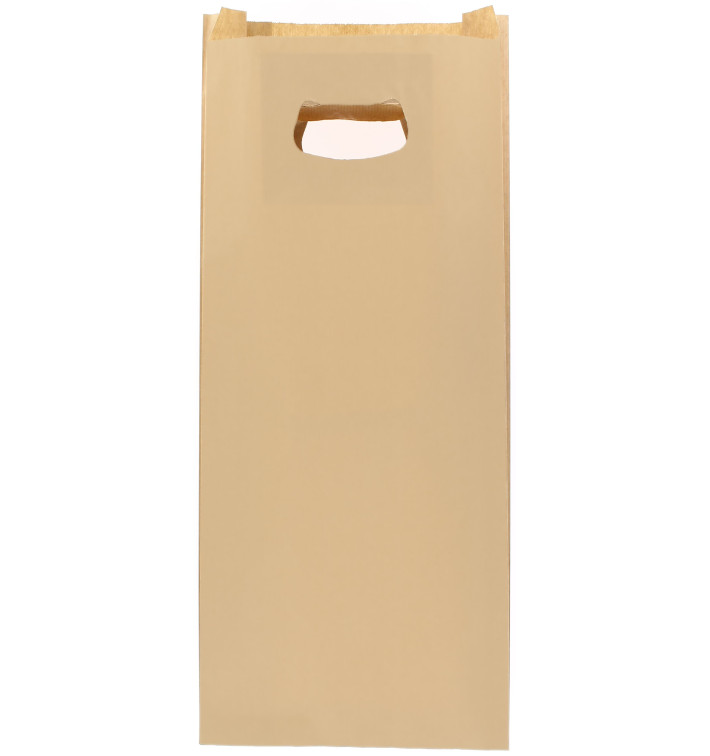 Sac en papier Hawanna Anses Découpées 18+6x32cm (500 Utés) Sac en papier Hawanna Anses Découpées 18+6x32cm (500 Utés)
