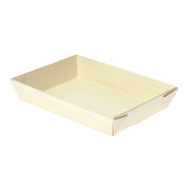 Plateau Mini en Bois 8,5x6x1,5cm (200 Unités)