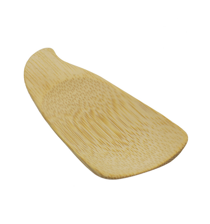Cuillère Bambou Dégustation 10x4cm (144 Utés) Cuillère Bambou Dégustation 10x4cm (144 Utés)