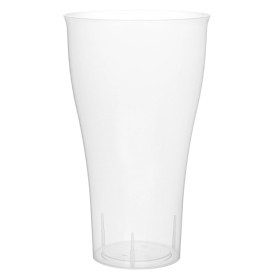 Verre Plastique PP Transparent 430ml (15 Unités)