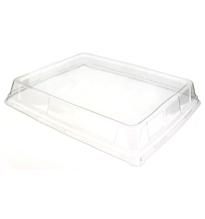 Couvercle Hout Plastique pour Plateau de 316x265mm (25 Unités) Couvercle Hout Plastique pour Plateau de 316x265mm (25 Unités)