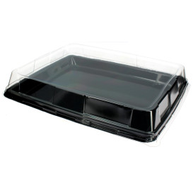Couvercle Hout Plastique pour Plateau de 316x265mm (25 Unités)