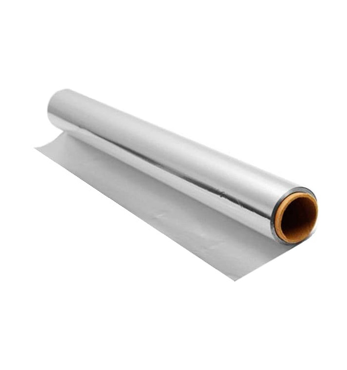 Rouleau Aluminium 30 cm x 50 mètres 11 microns (40 Utés) Rouleau Aluminium 30 cm x 50 mètres 11 microns (40 Utés)