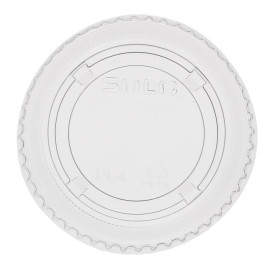 Couvercle Plat Fermé PET Cristal Ø7,3cm (2500 Unités)