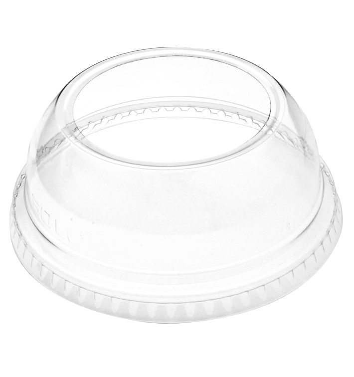 Couvercle Dôme Ouvert PET Cristal Ø9,2cm (100 Utés) Couvercle Dôme Ouvert PET Cristal Ø9,2cm (100 Utés)