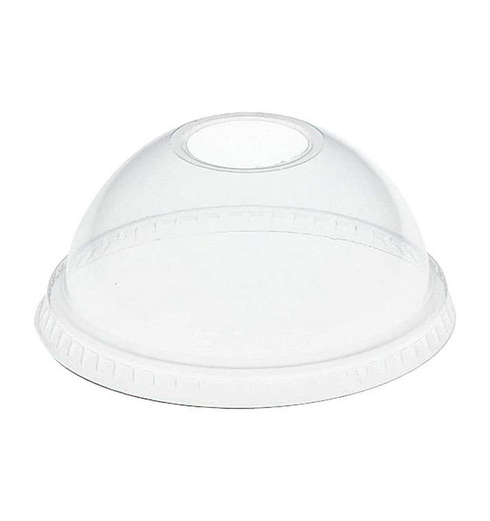Couvercle Dôme Perforé PET Cristal Ø9,8cm (100 Unités) Couvercle Dôme Perforé PET Cristal Ø9,8cm (100 Unités)