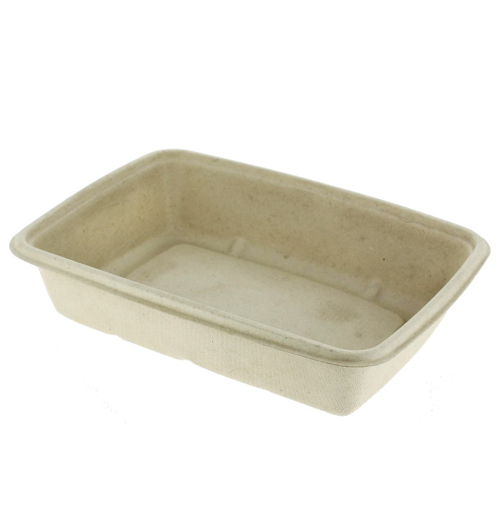 Emballage Canne à Sucre PLA 825ml 21x16x5cm (300 Utés) Emballage Canne à Sucre PLA 825ml 21x16x5cm (300 Utés)