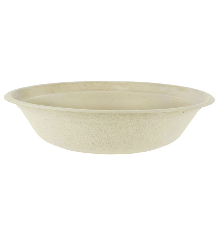 Bol Canne à Sucre 750ml Ø21x4cm (75 Unités) Bol Canne à Sucre 750ml Ø21x4cm (75 Unités)