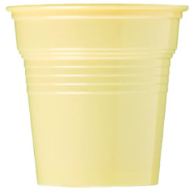 Gobelet Plastique PS Crème 80ml Ø5,7cm (1500 Utés)