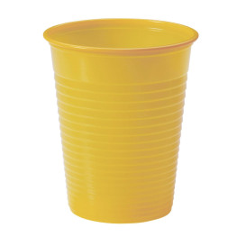 Gobelet Plastique PS Mangue 200ml Ø7cm (50 Unités)