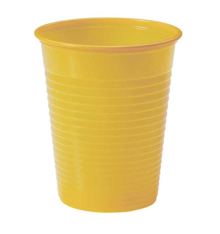 Gobelet Plastique PS Mangue 200ml Ø7cm (50 Unités) Gobelet Plastique PS Mangue 200ml Ø7cm (50 Unités)