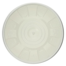Pot en Carton Blanc avec Couvercle PP 250ml (250 Unités)