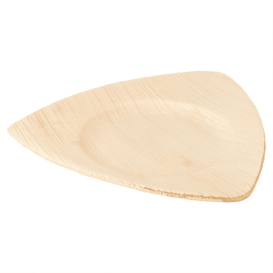 Assiette Feuilles de Palmier Triangle 15x13x1cm (200 Unités)