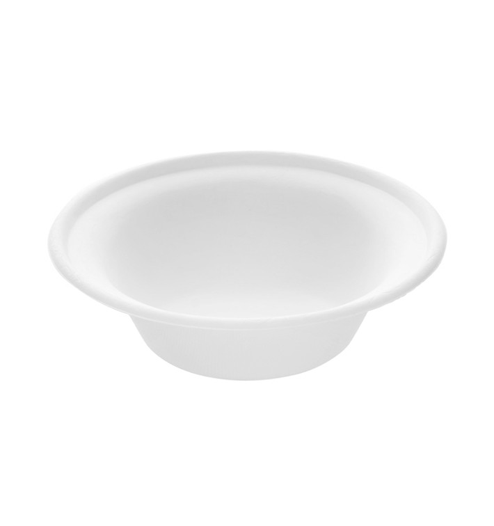 Bol en Canne à Sucre Blanc 400ml (50 Utés) Bol en Canne à Sucre Blanc 400ml (50 Utés)