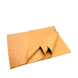 Papier Mousseline Marron de 30x43cm 22g (800 Utés)