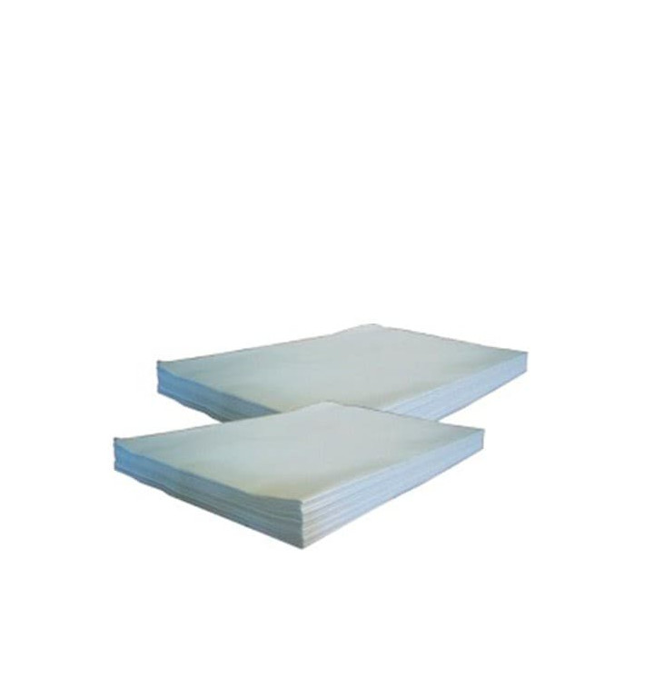 Papier Mousseline Blanc de 30x43cm 22g (800 Utés) Papier Mousseline Blanc de 30x43cm 22g (800 Utés)