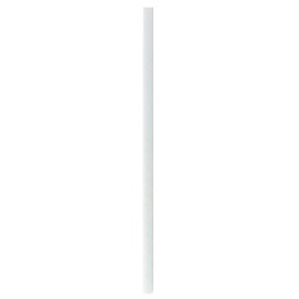 Paille Droite Papier Blanc Ø6mm 14,5cm (500 Utés)