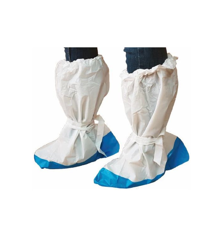 Surbottes en Polyéthylène Semelle Antidérapante (10 Paires) Surbottes en Polyéthylène Semelle Antidérapante (10 Paires)