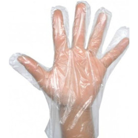 Gants en polyéthylène EVA Pliés Transparent (100 Utés)