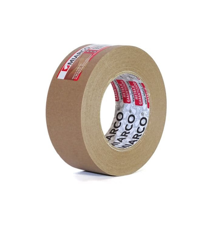 Rouleau Adhésif Papier Kraft Ecologique 4,8cmx80m (36 Utés)