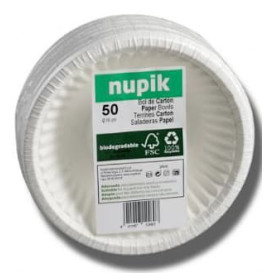Bol en Papier Blanc Biodégradable 250ml (250 Unités)