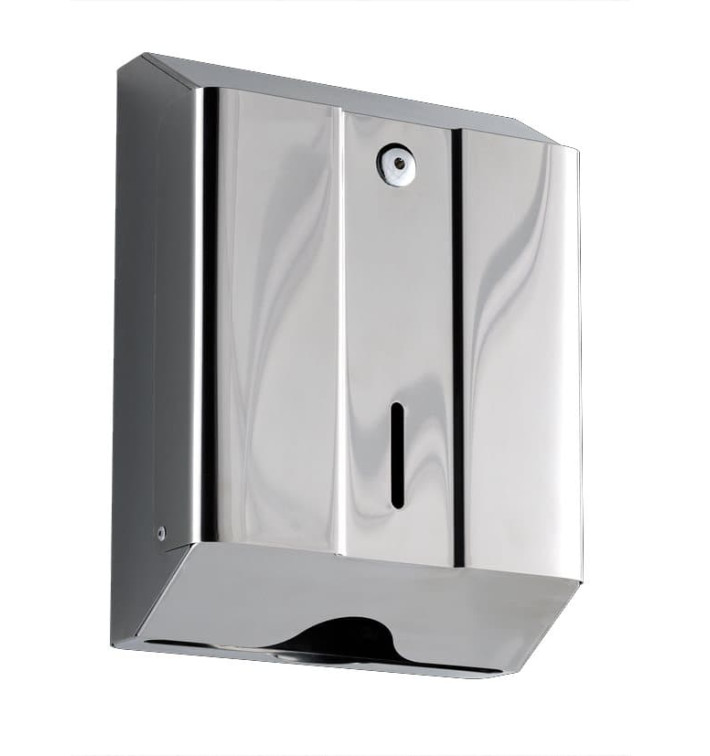 Distributeur Essuie-Mains Acier Inoxydable 430 (1 Uté) Distributeur Essuie-Mains Acier Inoxydable 430 (1 Uté)