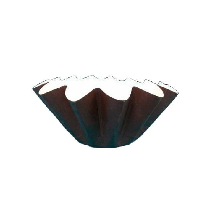 Caissette pour Four Ø80x65 mm Marron (15 Utés) Caissette pour Four Ø80x65 mm Marron (15 Utés)