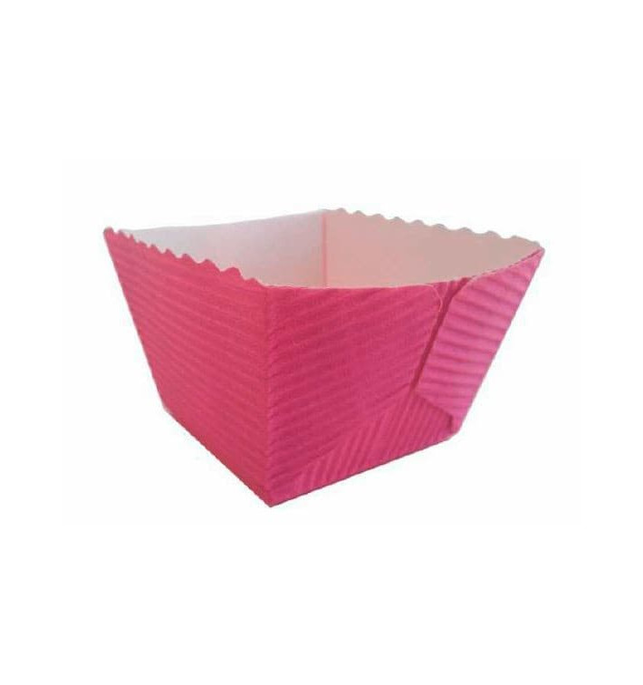 Caissette Four Carré Ø42x37 mm Violette (75 Utés) Caissette Four Carré Ø42x37 mm Violette (75 Utés)