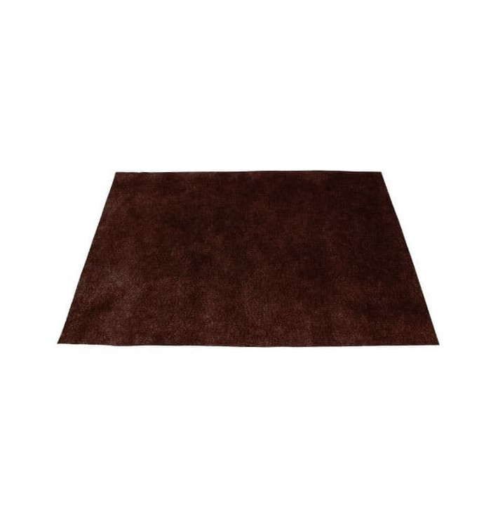 Set de Table en PP Non-Tissé Marron 35x50cm 50g (500 Utés) Set de Table en PP Non-Tissé Marron 35x50cm 50g (500 Utés)