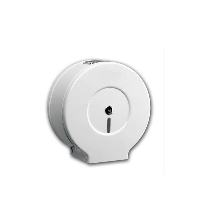 Distributeur Papier Hygiénique 300m Epoxy Blanc (1 Uté) Distributeur Papier Hygiénique 300m Epoxy Blanc (1 Uté)