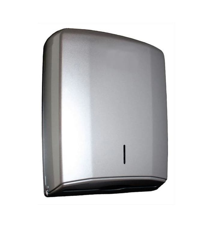 Distributeur Essuie-Mains ABS Elegance Argenté (1 Uté) Distributeur Essuie-Mains ABS Elegance Argenté (1 Uté)