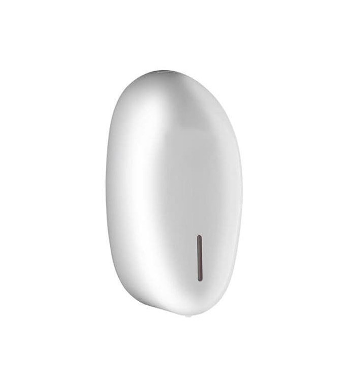 Distributeur De Savon Automatique ABS Blanc 900ml (1 Uté) Distributeur De Savon Automatique ABS Blanc 900ml (1 Uté)